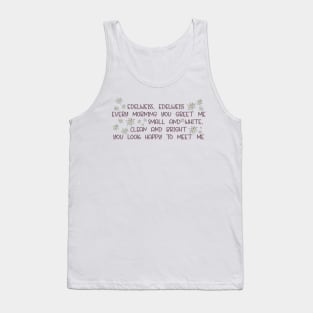 The Sound of Music Edelweiss Lyrics Tank Top